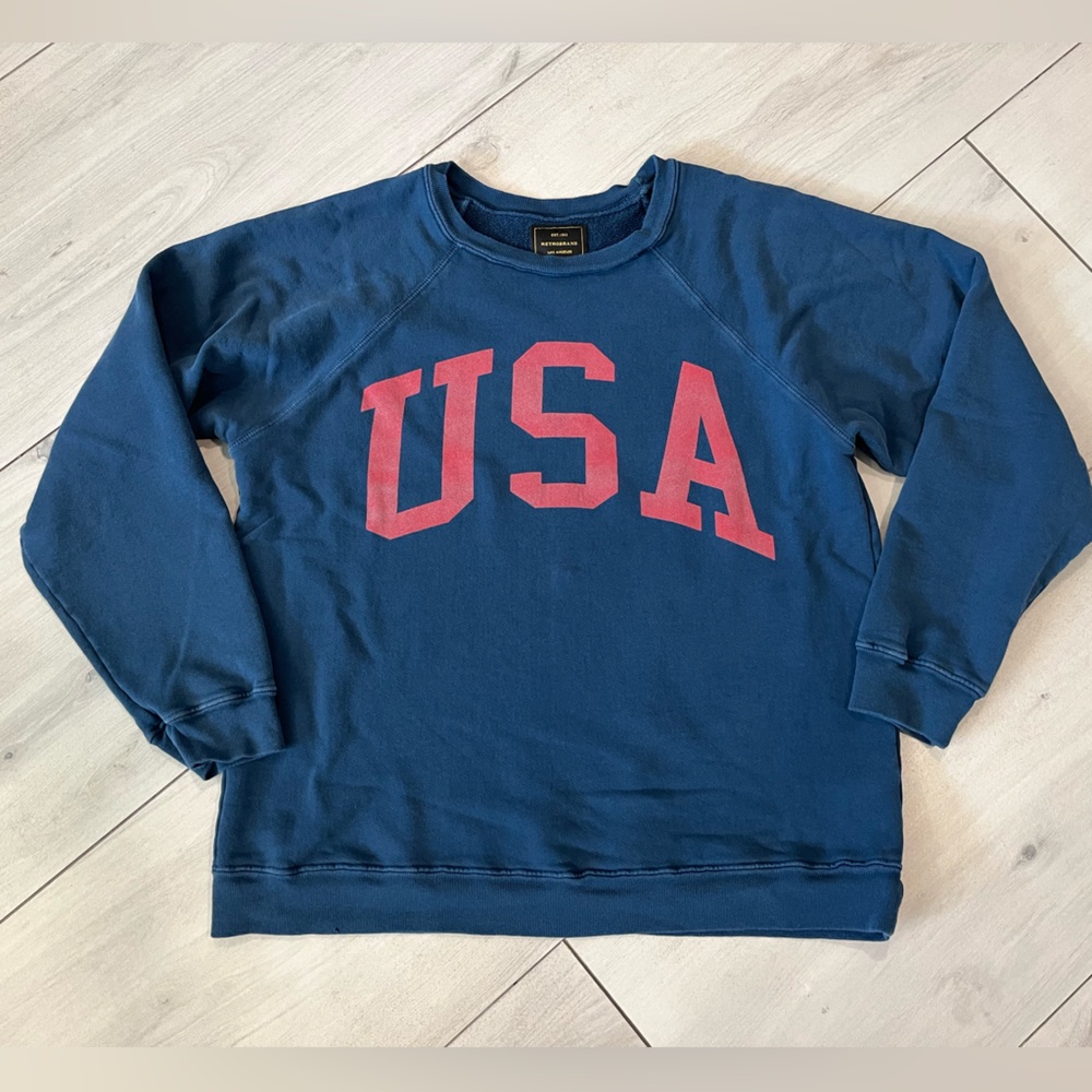 Free People Retro Brand “USA” Sweatshirt